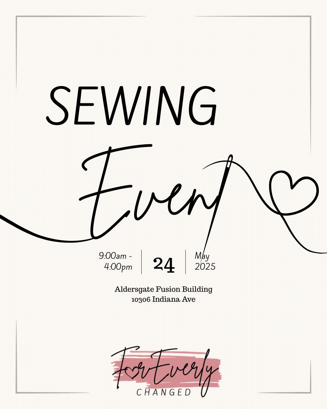 ForEverly Sewing Event 05242025 ForEverly Changed